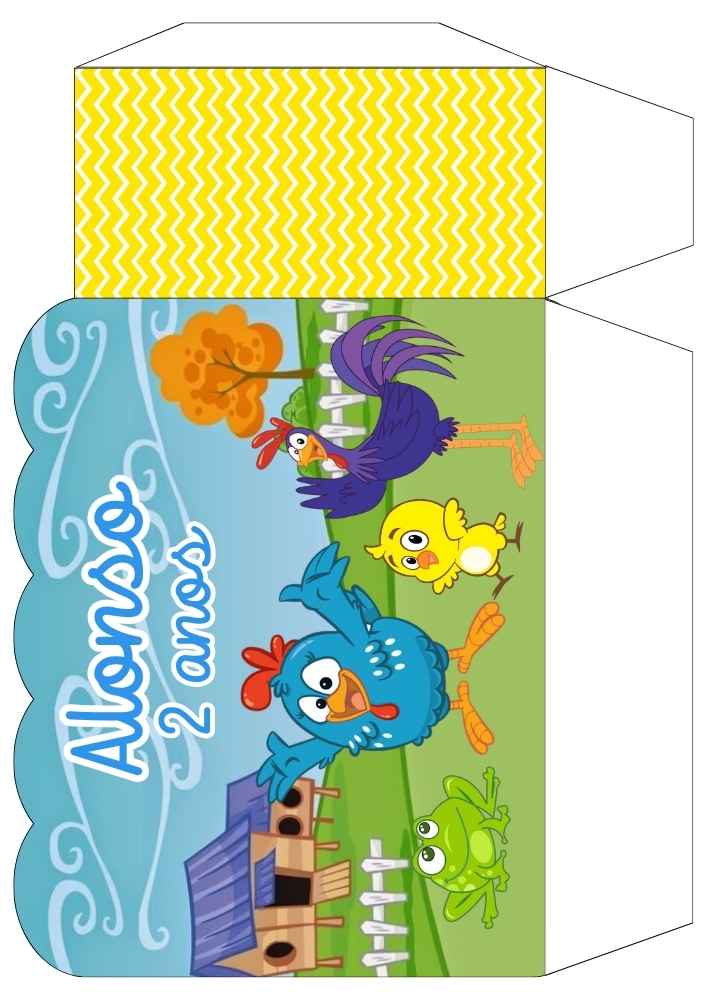 Modelo de sacolinha personalizada 5